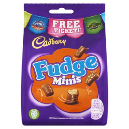 Picture of Bags Fudge Minis 120g x10